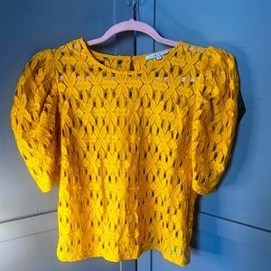Yellow Top. Perfect for fall.